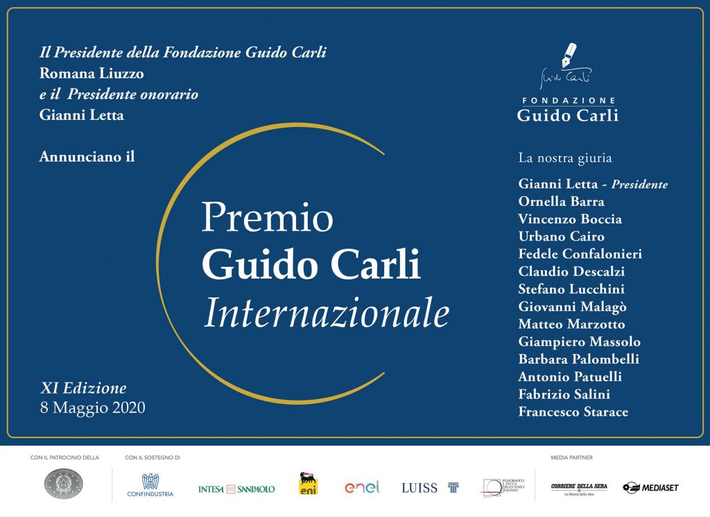 Premio Guido Carli - Corriere della Sera 9 marzo