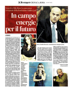Il Messaggero Cronaca di Roma - In campo energie per il futuro