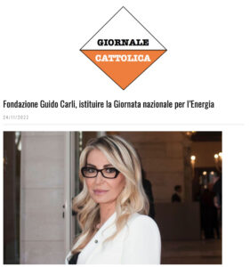 Giornale Cattolica - Fondazione Guido Carli, istituire la Giornata nazionale per l’Energia