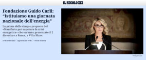 Il Secolo XIX -  Fondazione Guido Carli: 
