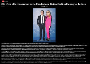 Formiche - Chi c’era alla convention della Fondazione Guido Carli sull’energia. Le foto
