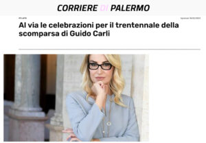 Corriere di Palermo - Al via le celebrazioni per il trentennale della scomparsa di Guido Carli
