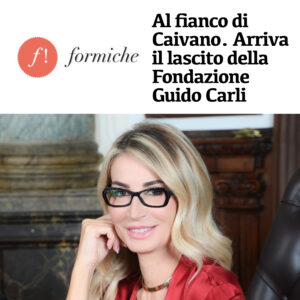 Formiche - Al fianco di Caivano. Arriva il lascito della Fondazione Guido Carli