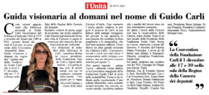 L'Unità - Guida visionaria al domani nel nome di Guido Carli