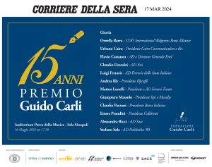 Premio Guido Carli XV Edizione - ADV