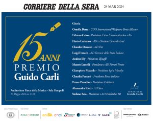 Premio Guido Carli XV Edizione - ADV