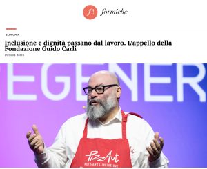 Formiche - Inclusione e dignità passano dal lavoro. L’appello della Fondazione Guido Carli
