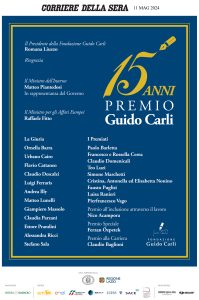 Premio Guido Carli XV Edizione - ADV