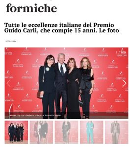 Formiche - Tutte le eccellenze italiane del Premio Guido Carli, che compie 15 anni. Le foto