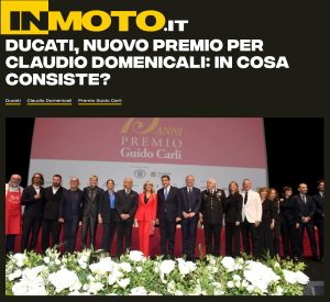 INMoto - Ducati, nuovo premio per Claudio Domenicali: in cosa consiste?