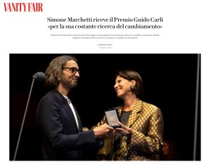 Vanity Fair - Simone Marchetti riceve il Premio Guido Carli «per la sua costante ricerca del cambiamento»