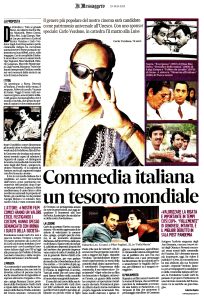 Il Messaggero - Commedia italiana un tesoro mondiale