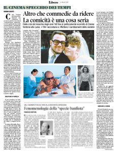Libero Quotidiano - Altro che commedie da ridere La comicità è una cosa seria