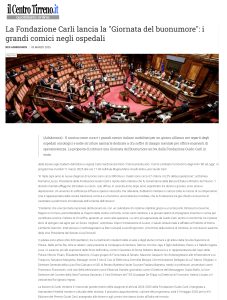 Il Centro Tirreno - La Fondazione Carli lancia la 