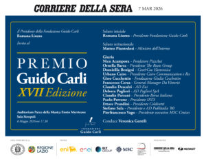 Premio Guido Carli XVII Edizione - ADV